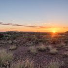 Sonnenuntergang im Outback