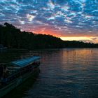 Sonnenuntergang im Palmarium Reserve