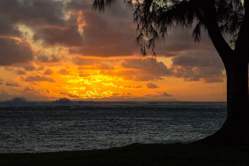 Sonnenuntergang im Paradies