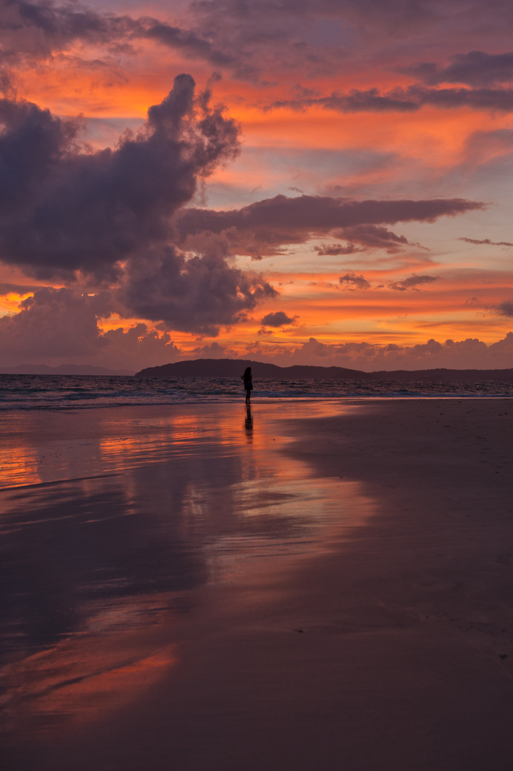 Sonnenuntergang im Paradies