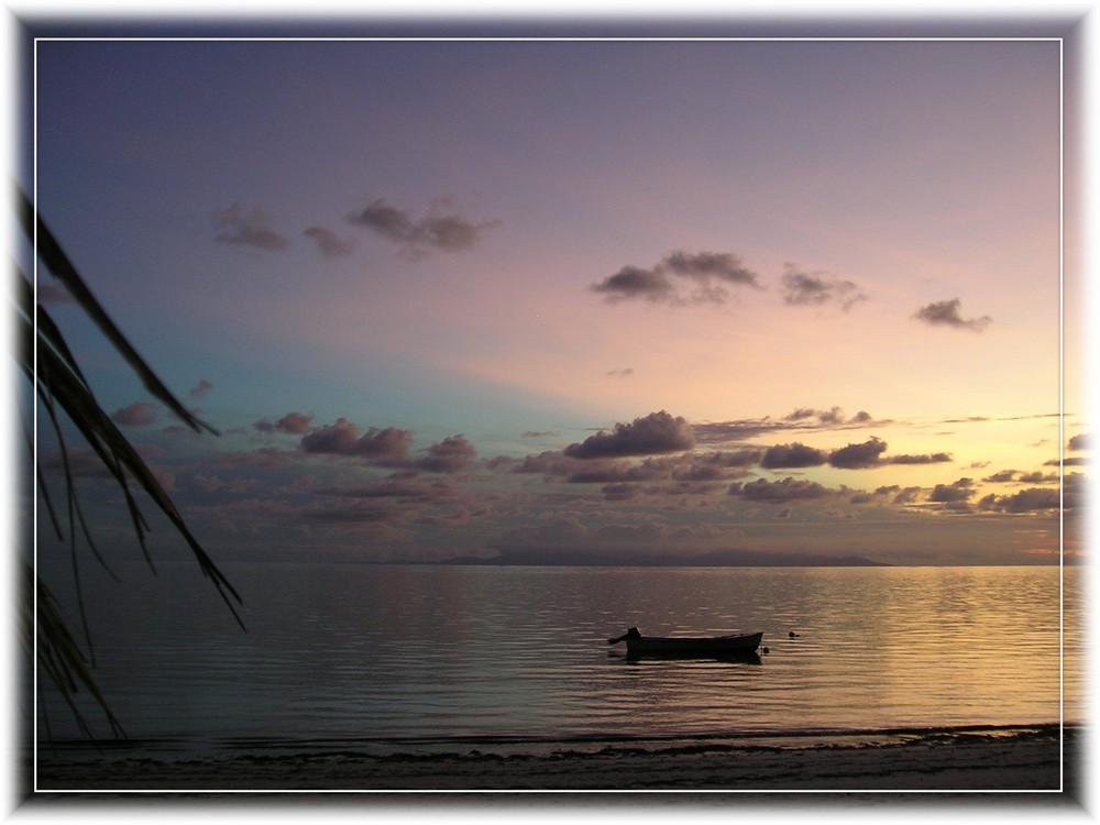 Sonnenuntergang im Paradis