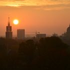 Sonnenuntergang im Park Babelsberg