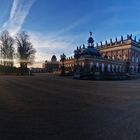 Sonnenuntergang im Park Sanssouci