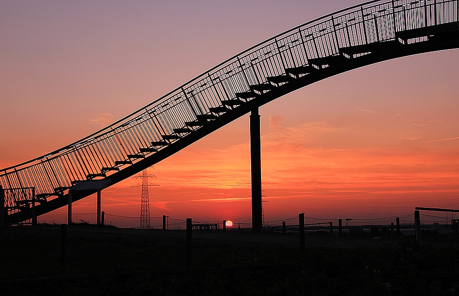 Sonnenuntergang im Pott