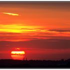 Sonnenuntergang im Pott (von Halde Rheinelbe)