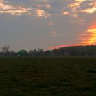 Sonnenuntergang im Rheiderland