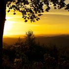 Sonnenuntergang im Rothaargebirge / Bild 1