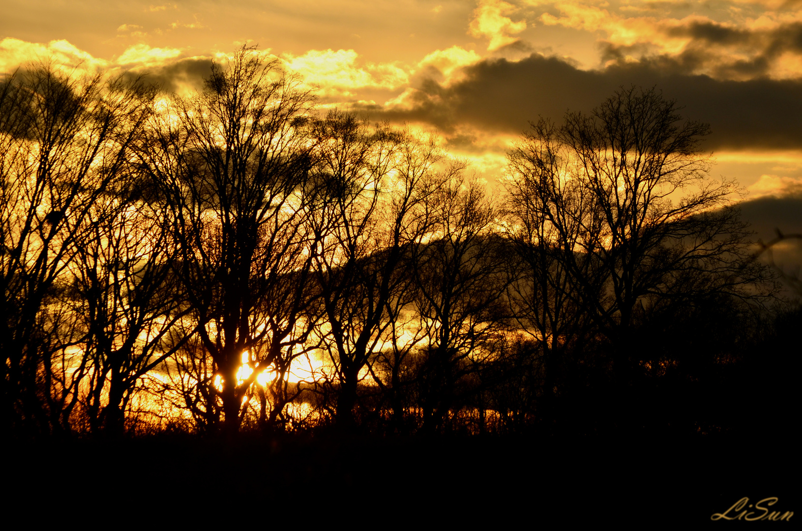 Sonnenuntergang im Ruhrgebiet