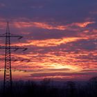 Sonnenuntergang im Ruhrgebiet