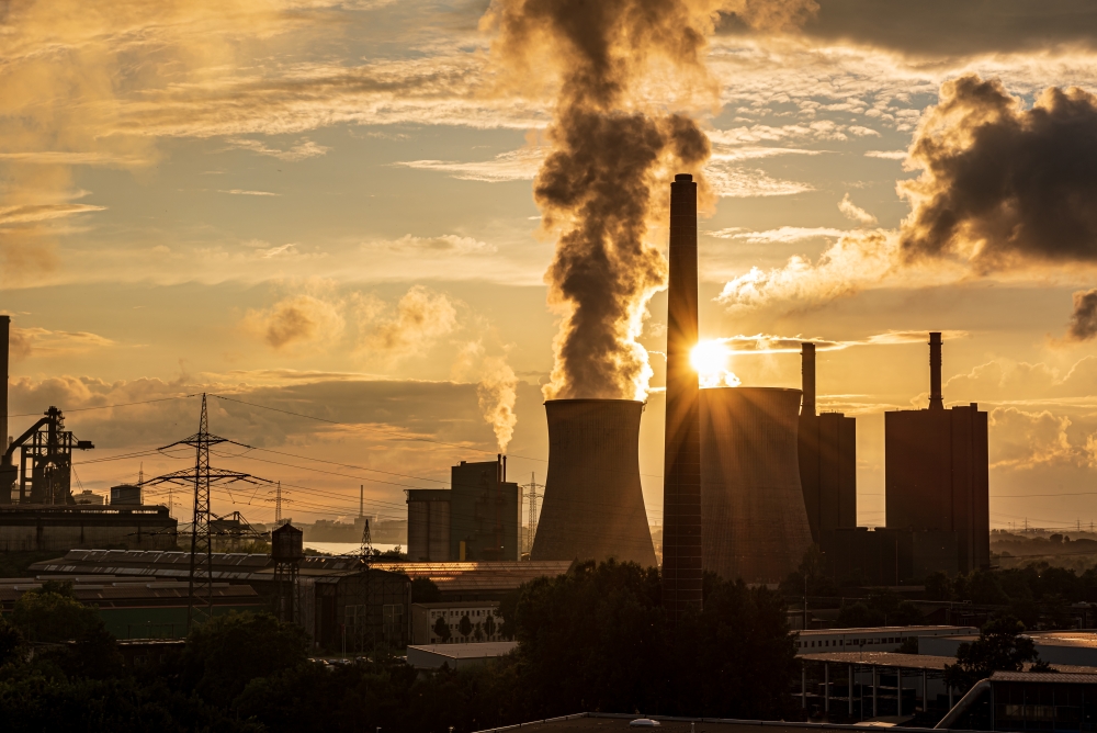 Sonnenuntergang im Ruhrgebiet