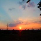 Sonnenuntergang im Ruhrgebiet