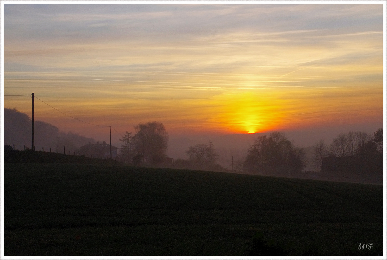 Sonnenuntergang im Ruhrgebiet