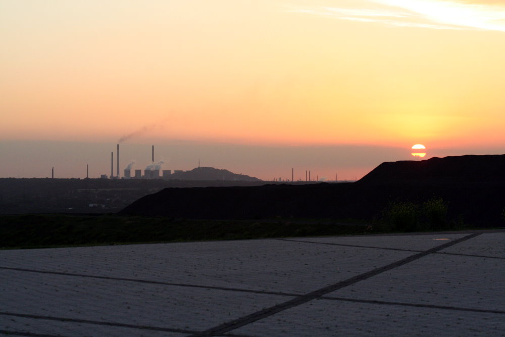 Sonnenuntergang im Ruhrgebiet