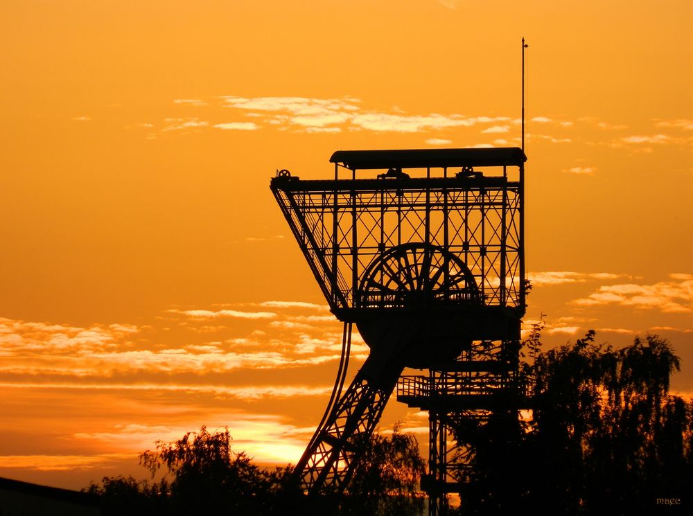 Sonnenuntergang im Ruhrgebiet