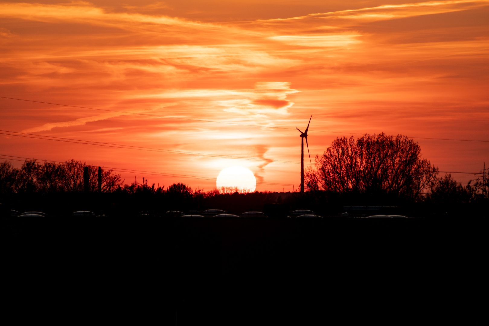 Sonnenuntergang im Ruhrgebiet