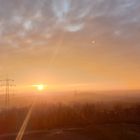 Sonnenuntergang im Ruhrgebiet - Essen