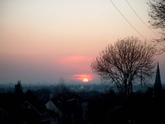 Sonnenuntergang im Ruhrgebiet