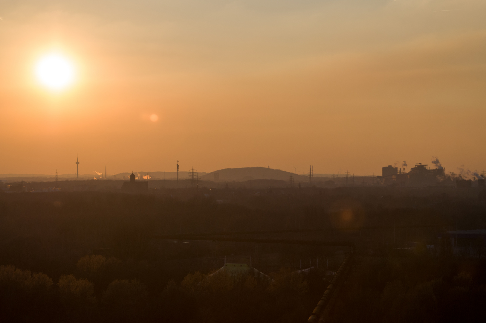 Sonnenuntergang im Ruhrpott