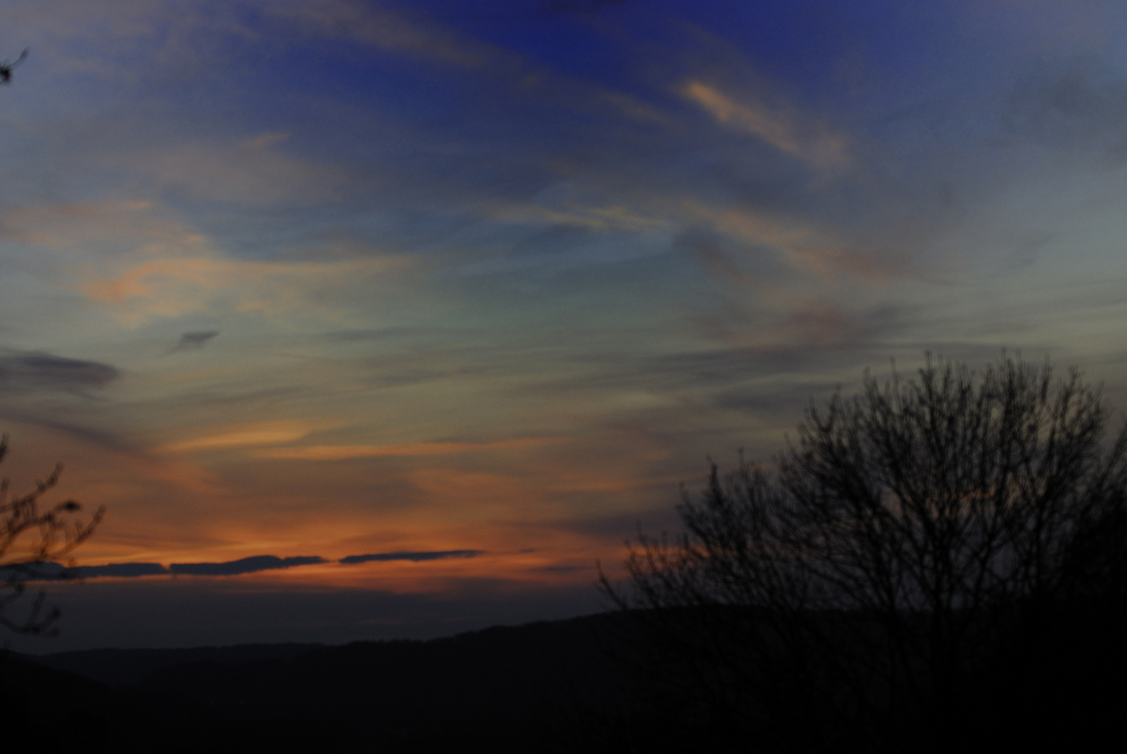 Sonnenuntergang im Ruhrtal 2