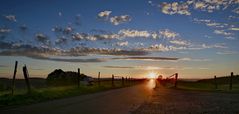 Sonnenuntergang im Sauerland