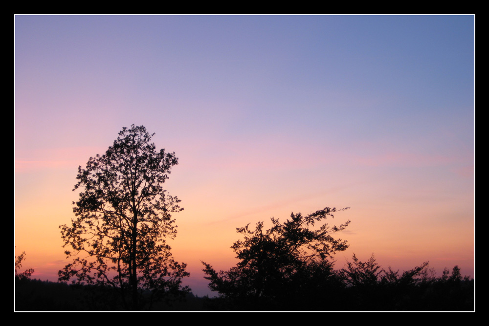 Sonnenuntergang im Sauerland (1)