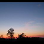 Sonnenuntergang im Sauerland (2)