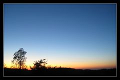 Sonnenuntergang im Sauerland (3)