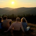 Sonnenuntergang im Sauerland