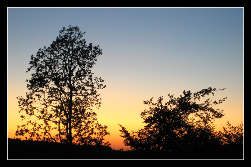 Sonnenuntergang im Sauerland (4)