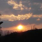 Sonnenuntergang im Sauerland