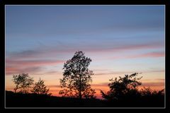 Sonnenuntergang im Sauerland (5)