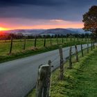 Sonnenuntergang im Sauerland