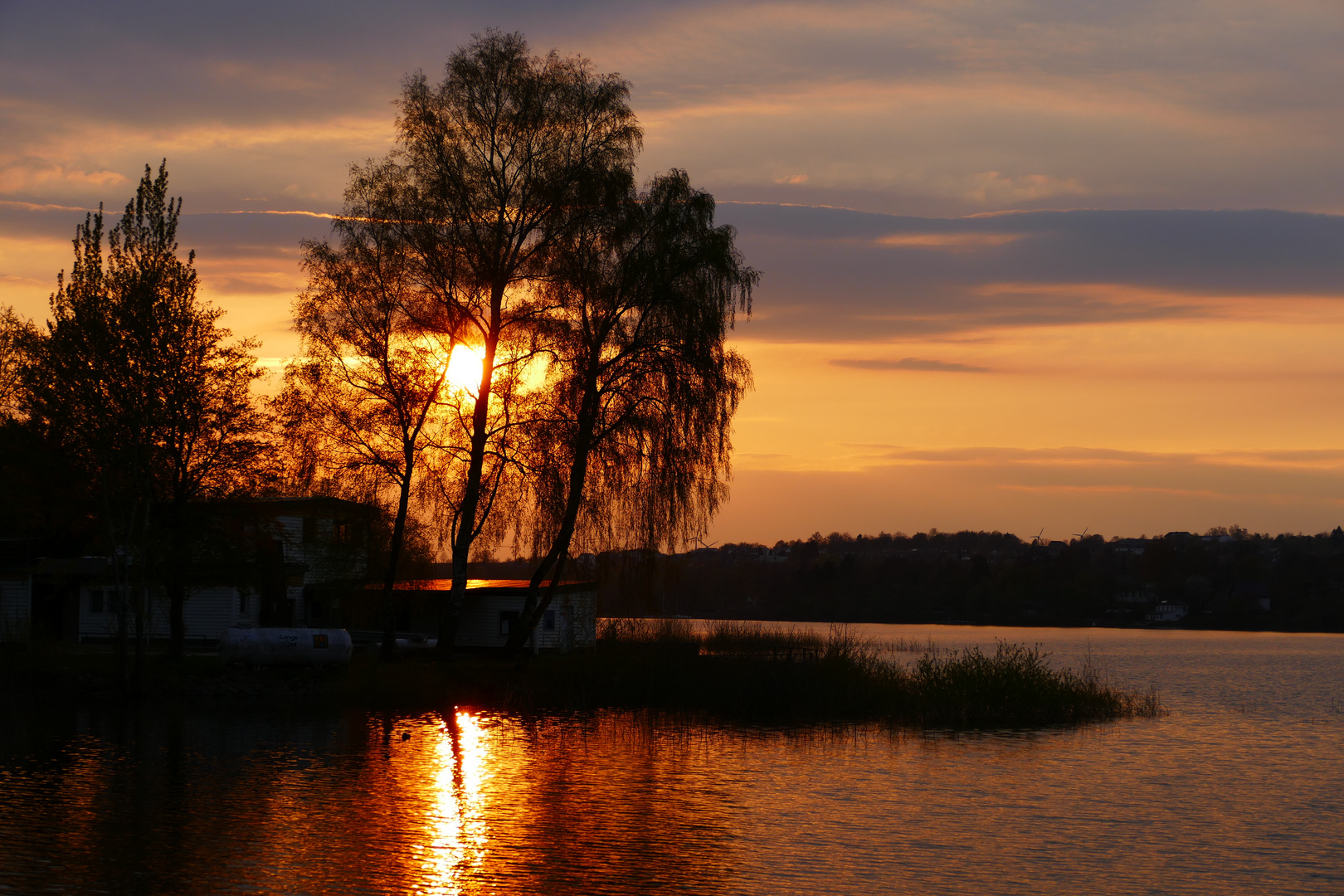 Sonnenuntergang im Sauerland