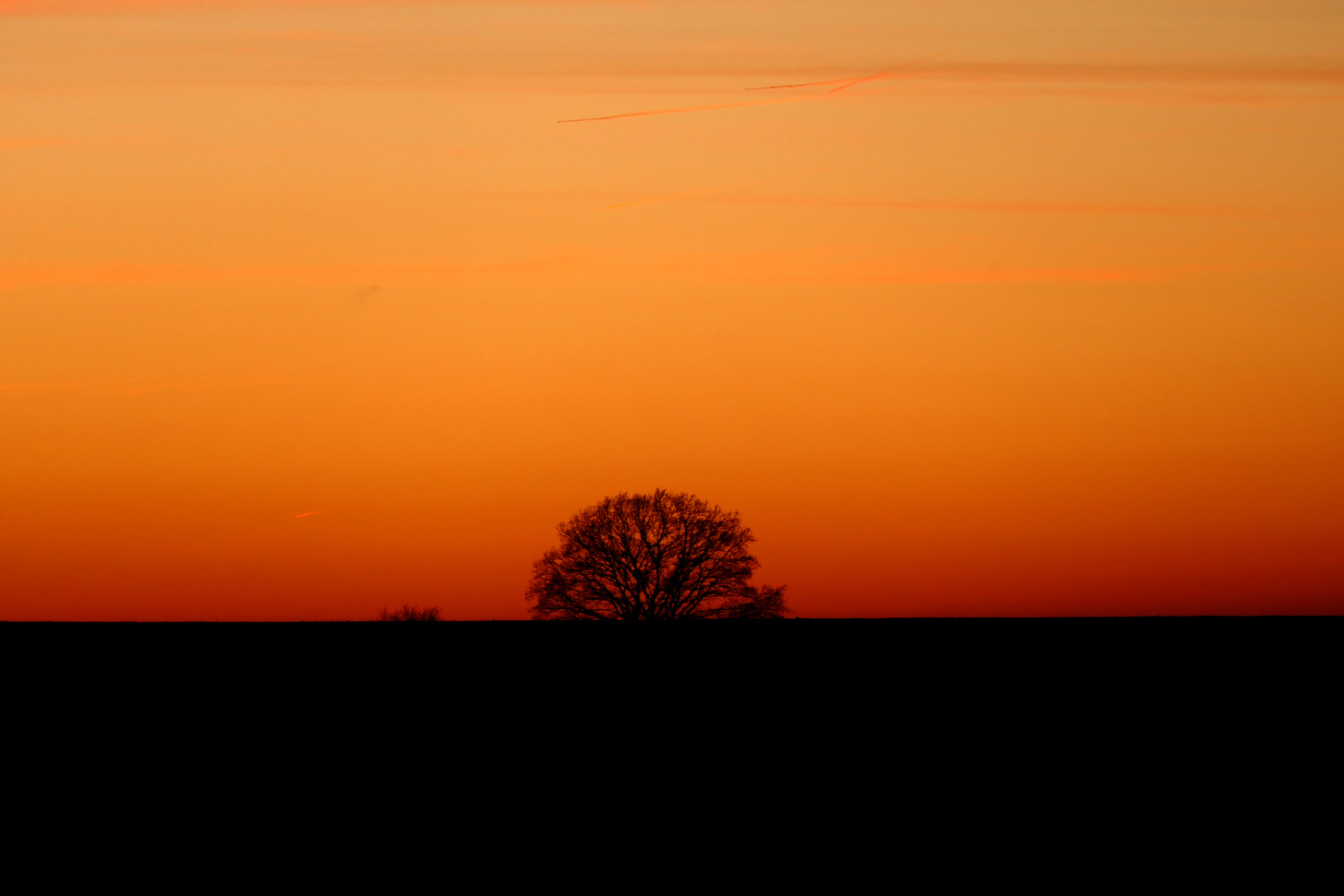 Sonnenuntergang im Sauerland