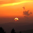 Sonnenuntergang im Sauerland