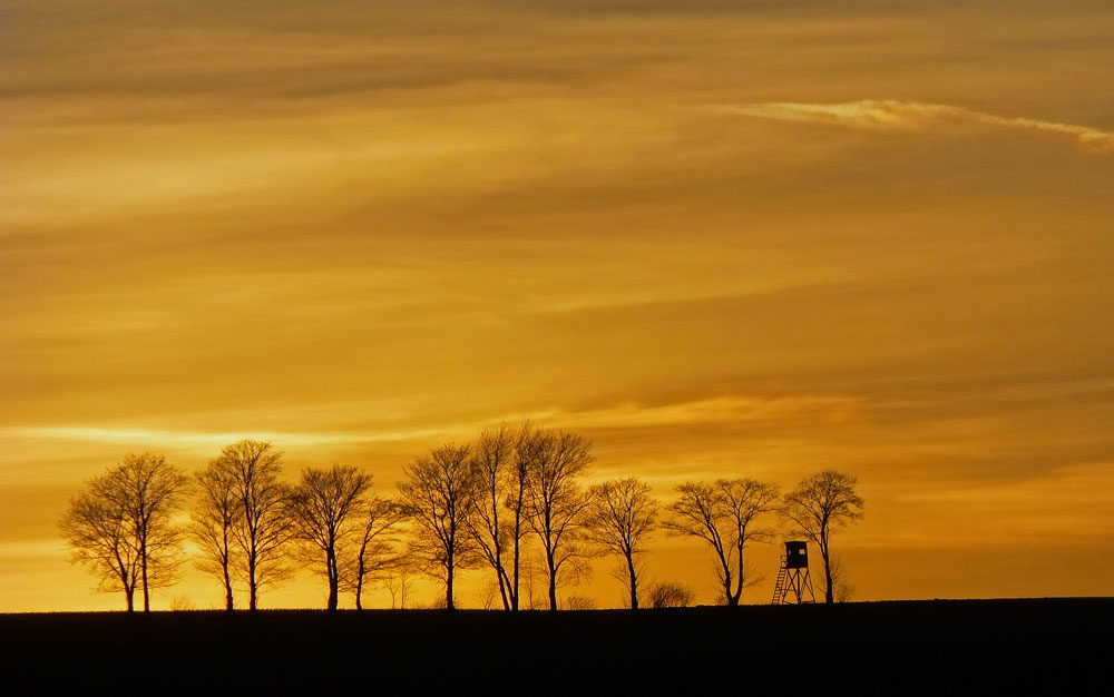 Sonnenuntergang im Sauerland I