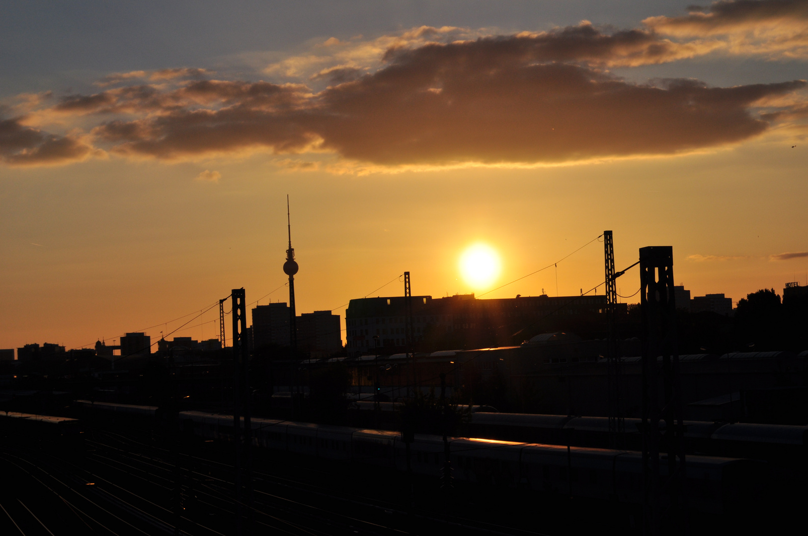 Sonnenuntergang im Schatten der Skyline 2