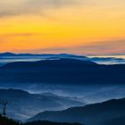 Sonnenuntergang im Schwarzwald 