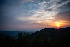 Sonnenuntergang im Schwarzwald