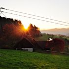 Sonnenuntergang im Schwarzwald