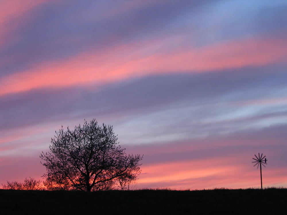 Sonnenuntergang im Schwarzwald von Joachim Klausmann