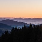 Sonnenuntergang im Schwarzwald