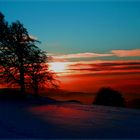 Sonnenuntergang im Schwarzwald