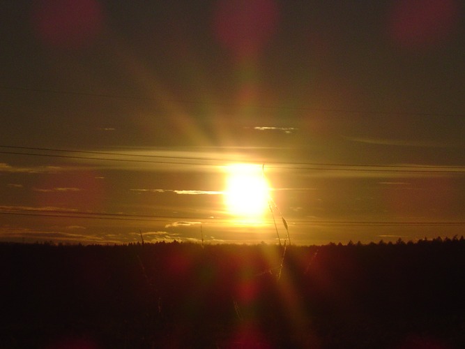 Sonnenuntergang im Schwobenländle