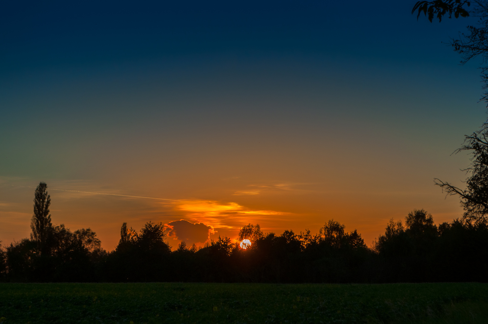 Sonnenuntergang im September