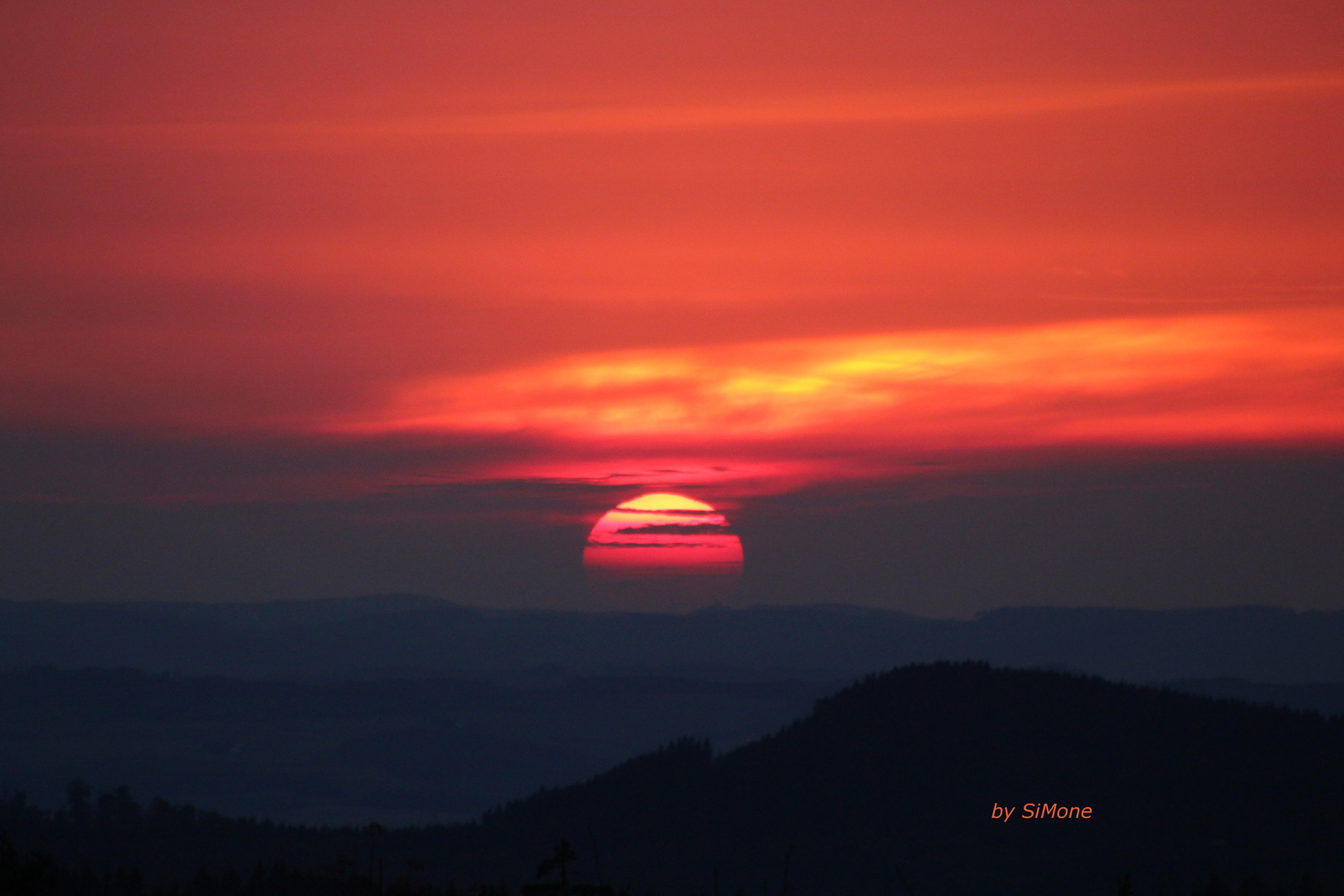 Sonnenuntergang im September