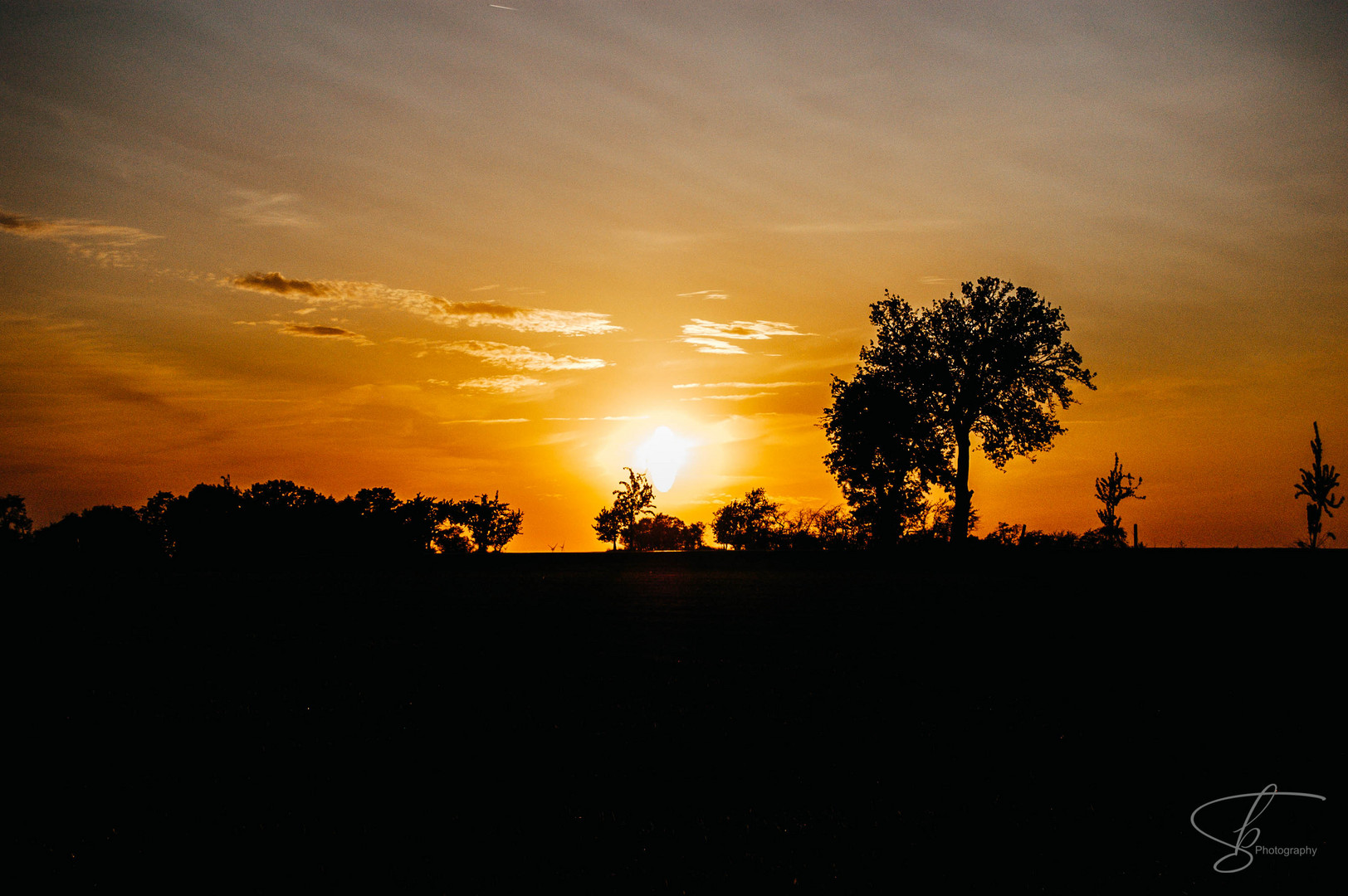 Sonnenuntergang im September 