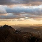 Sonnenuntergang im Siebengebirge