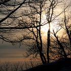 Sonnenuntergang im Siebengebirge