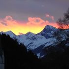 Sonnenuntergang im Silbertal